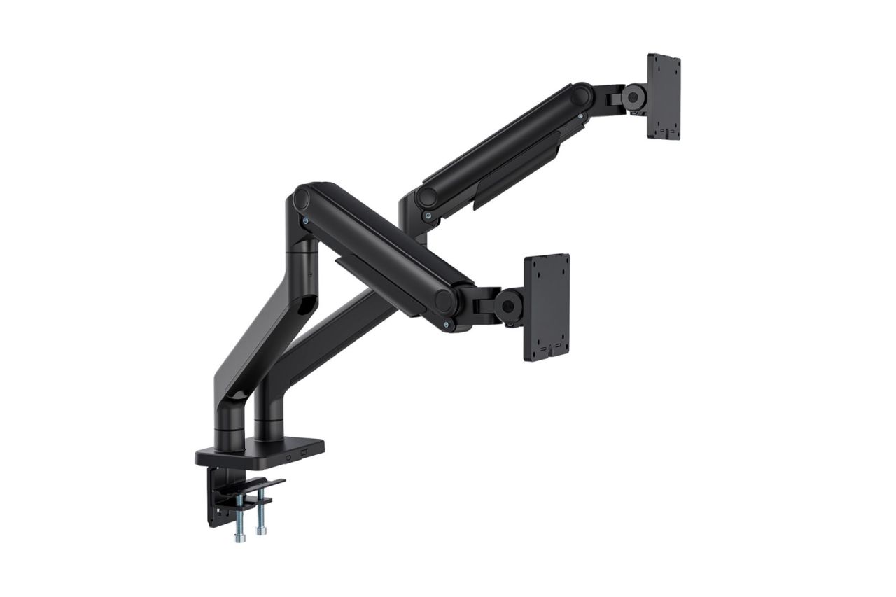 Digitus Dual Monitor Mount 2x45" Black