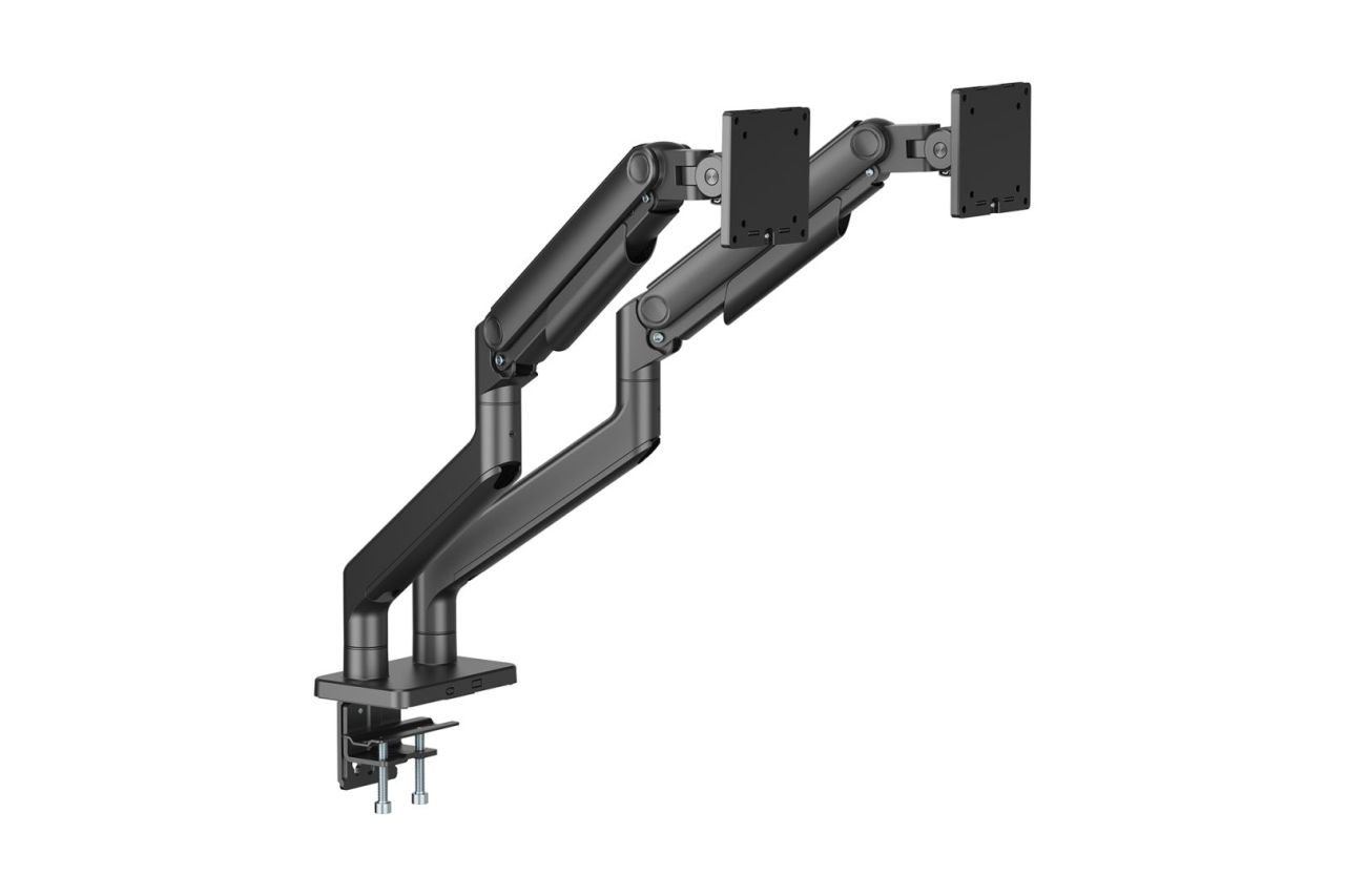 Digitus Dual Monitor Mount 2x45" Black