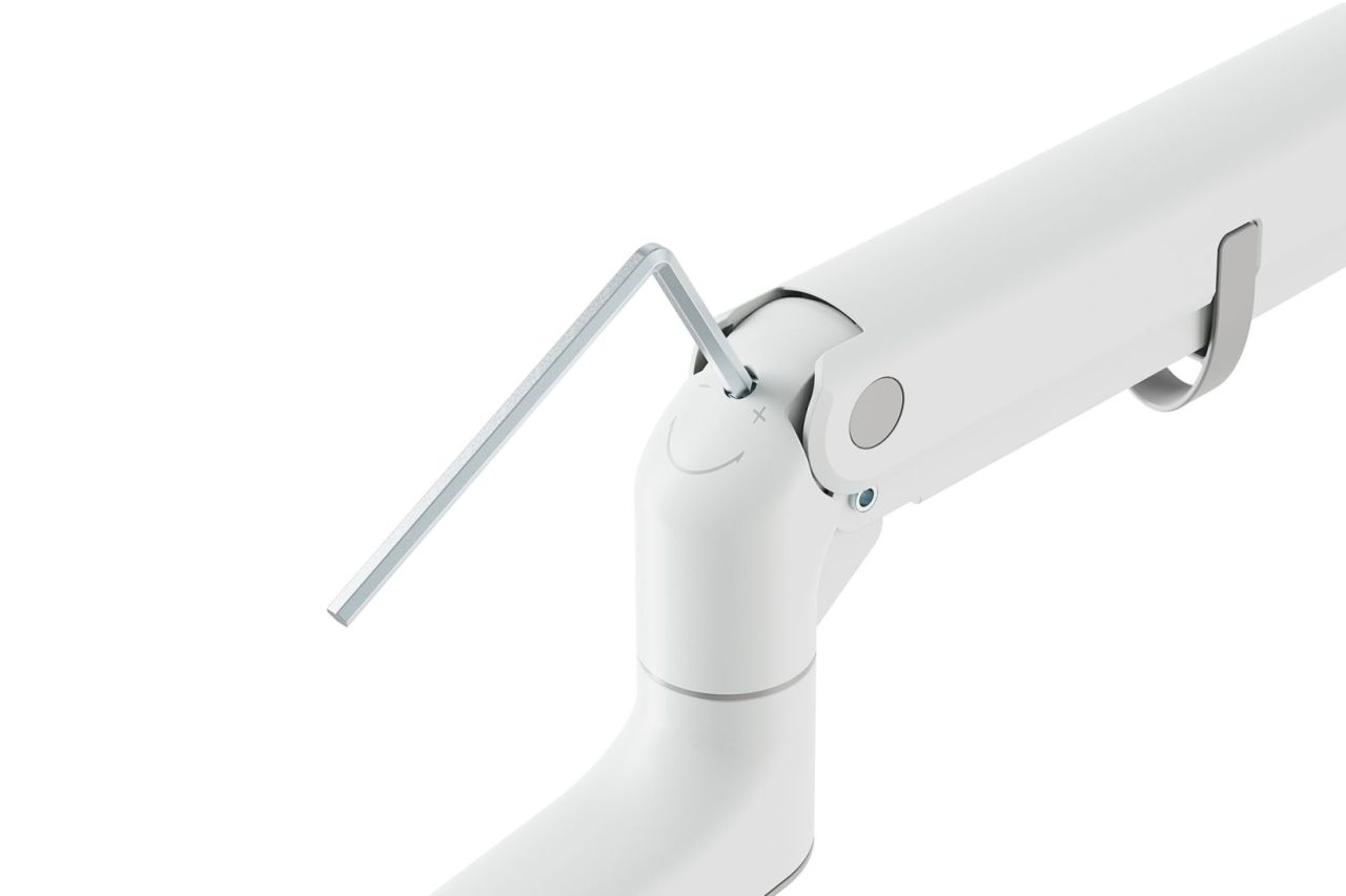 Digitus Single Monitor Mount 57" White