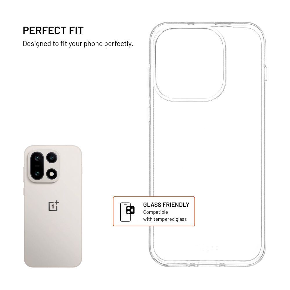 FIXED Story TPU tok OnePlus 15 készülékhez, átlátszó