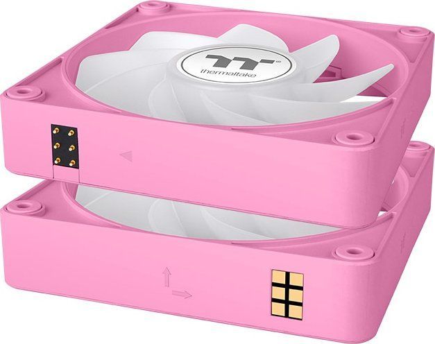 Thermaltake CT120 EX Reverse ARGB Sync PC Cooling Fan Pink (3-Fan Pack)