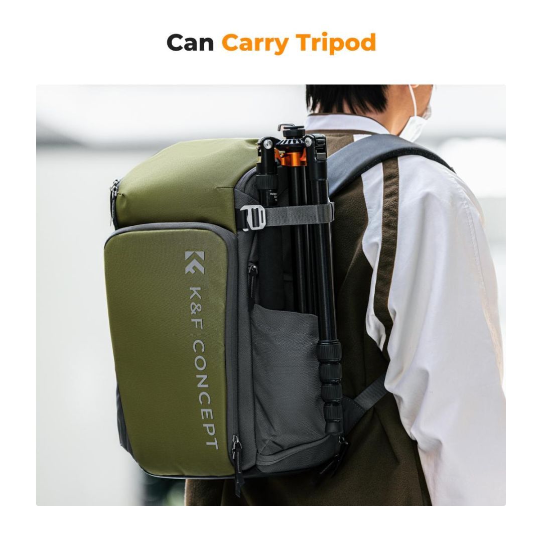 K&F Concept Camera Alpha Backpack Air 25L Nature Wander 01 Green