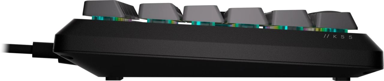 Corsair K55 Core RGB Gaming Keyboard Gray US