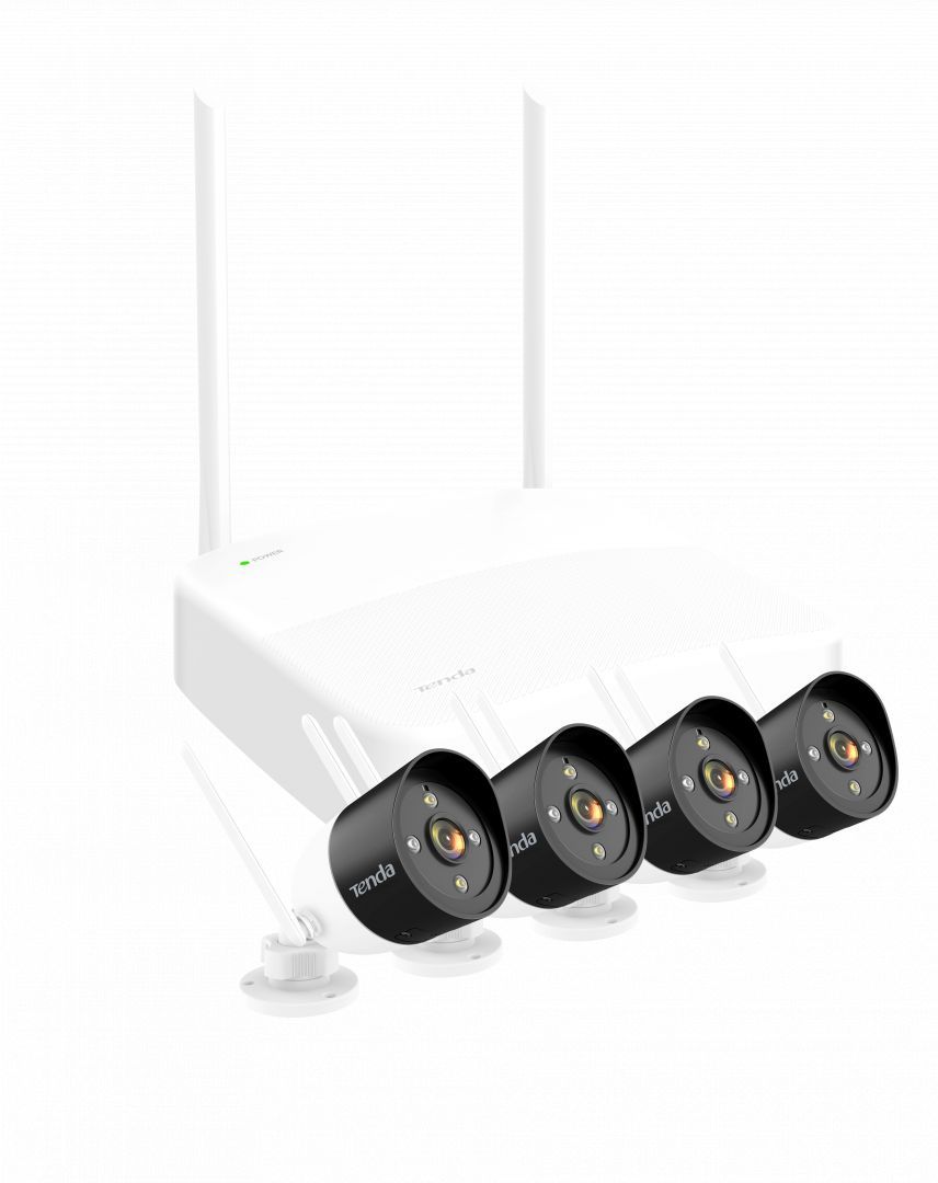 Tenda K4W-3TC 4 Channel Wireless HD Video Security Kit Tenda K4W-3TC 4 Channel Wireless HD Video Security Kit