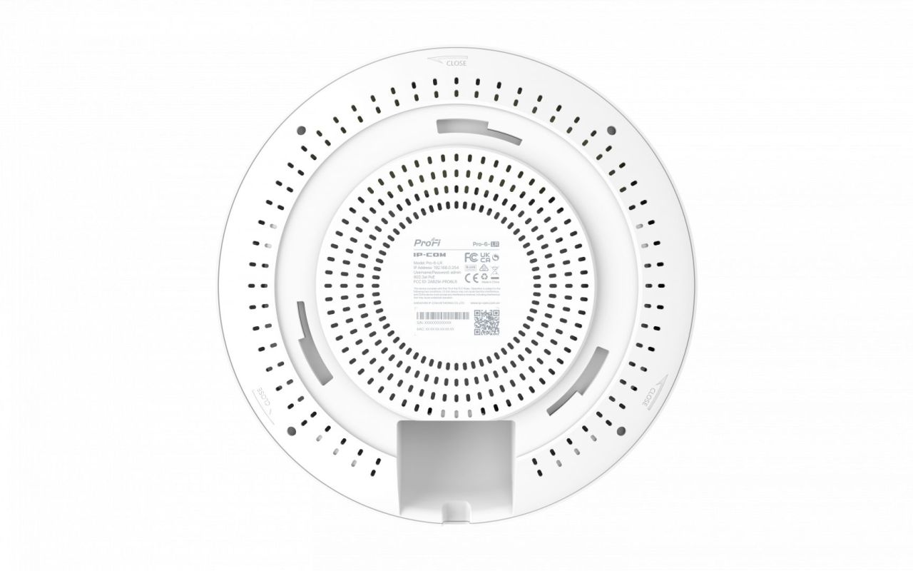 IP-COM PRO-6-LR 802.11AX Dual-Band Long Range Access Point White