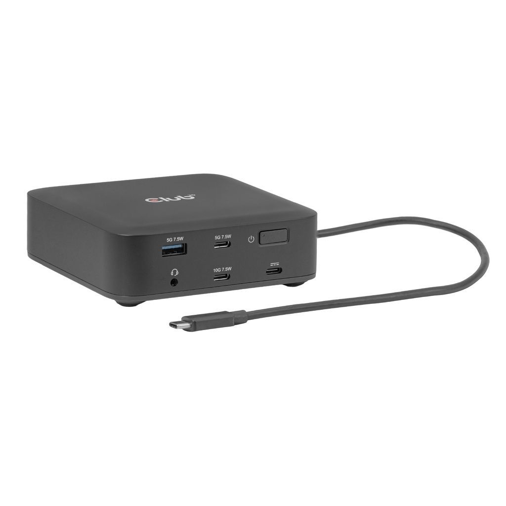 Club3D 12-1 USB-C Quad DisplayLink Docking Station Club3D 12-1 USB-C Quad DisplayLink Docking Station