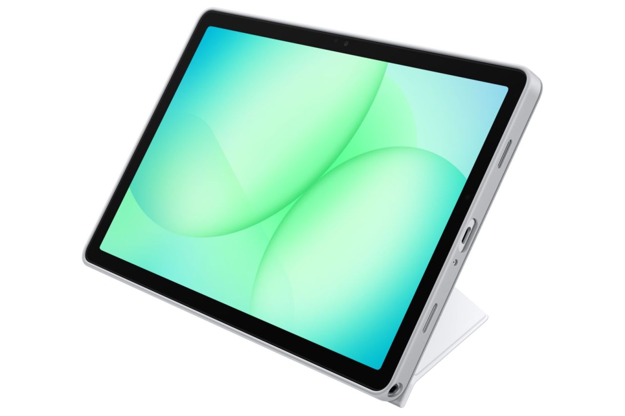 Samsung Galaxy Tab A11+ Book Cover White Samsung Galaxy Tab A11+ Book Cover White