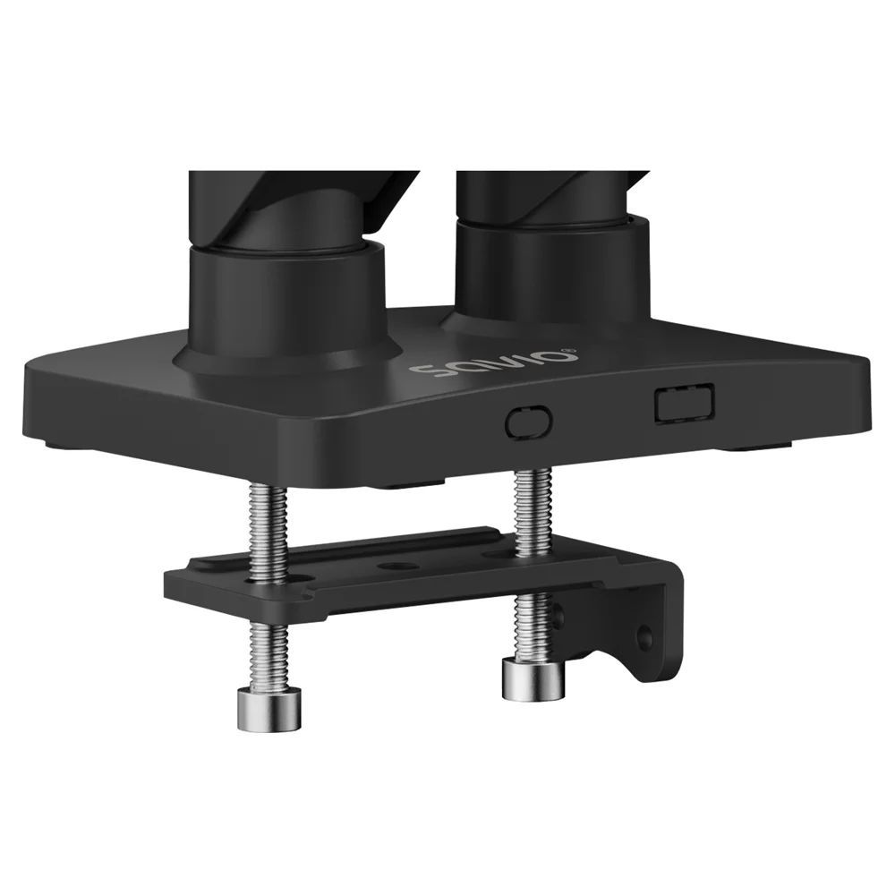 Savio UM-04 Dual monitor spring desk mount 17"-32" Black Savio UM-04 Dual monitor spring desk mount 17"-32" Black