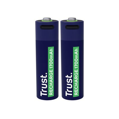 Trust 1700mAh AA Ni-MH akkumulátor 2db/csomag Trust 1700mAh AA Ni-MH akkumulátor 2db/csomag