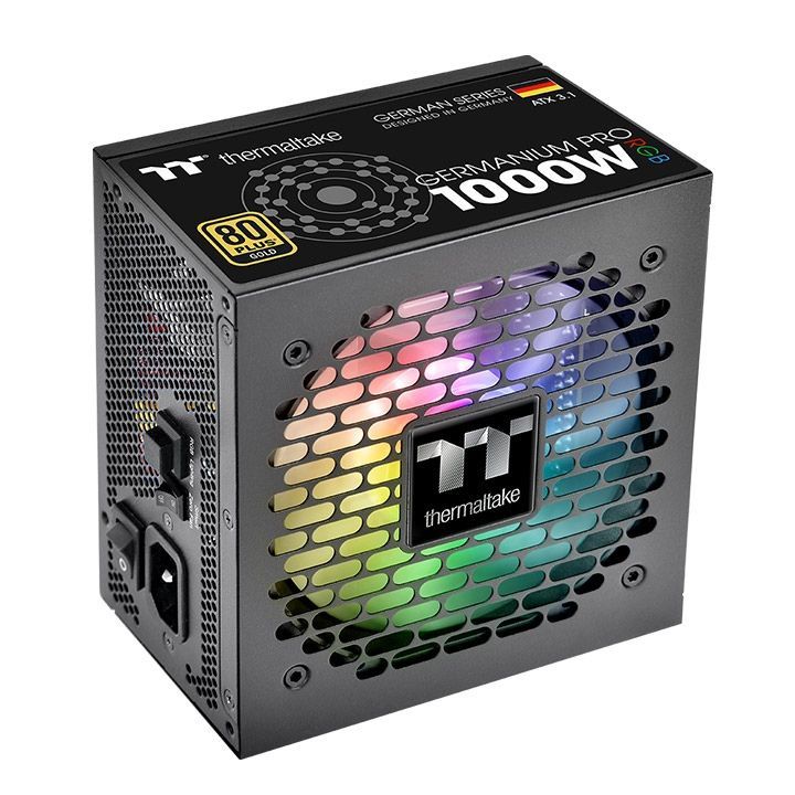 Thermaltake 1000W 80+ Gold Germanium Pro RGB Thermaltake 1000W 80+ Gold Germanium Pro RGB