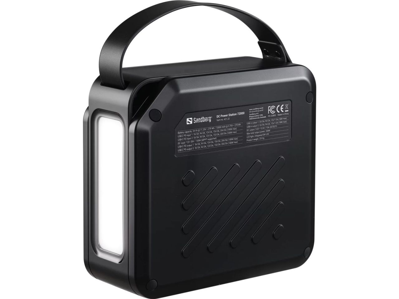 Sandberg 421-22 72000mAh DC Power Station Black