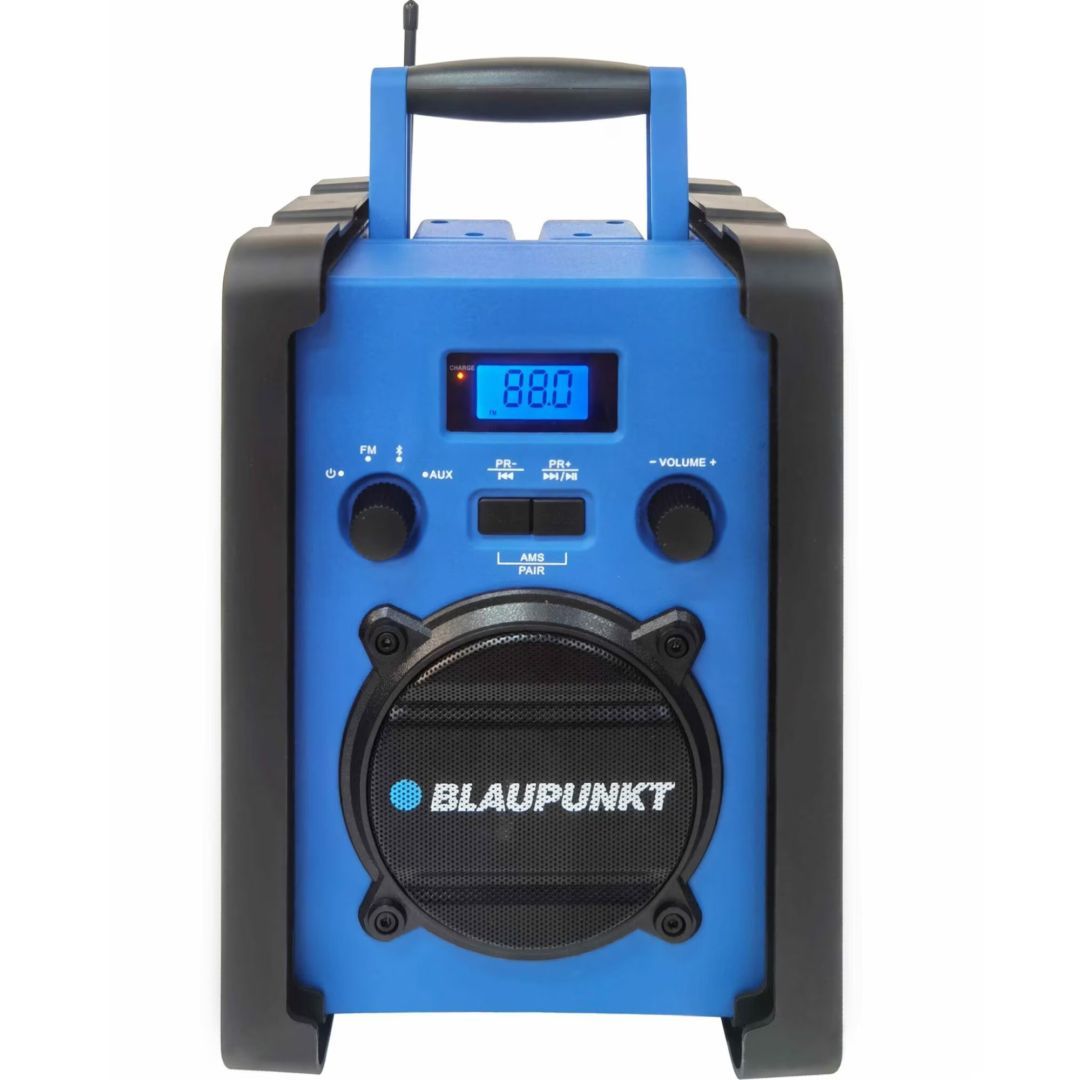 Blaupunkt PP30BT Portable Bluetooth Radio Black/Blue Blaupunkt PP30BT Portable Bluetooth Radio Black/Blue