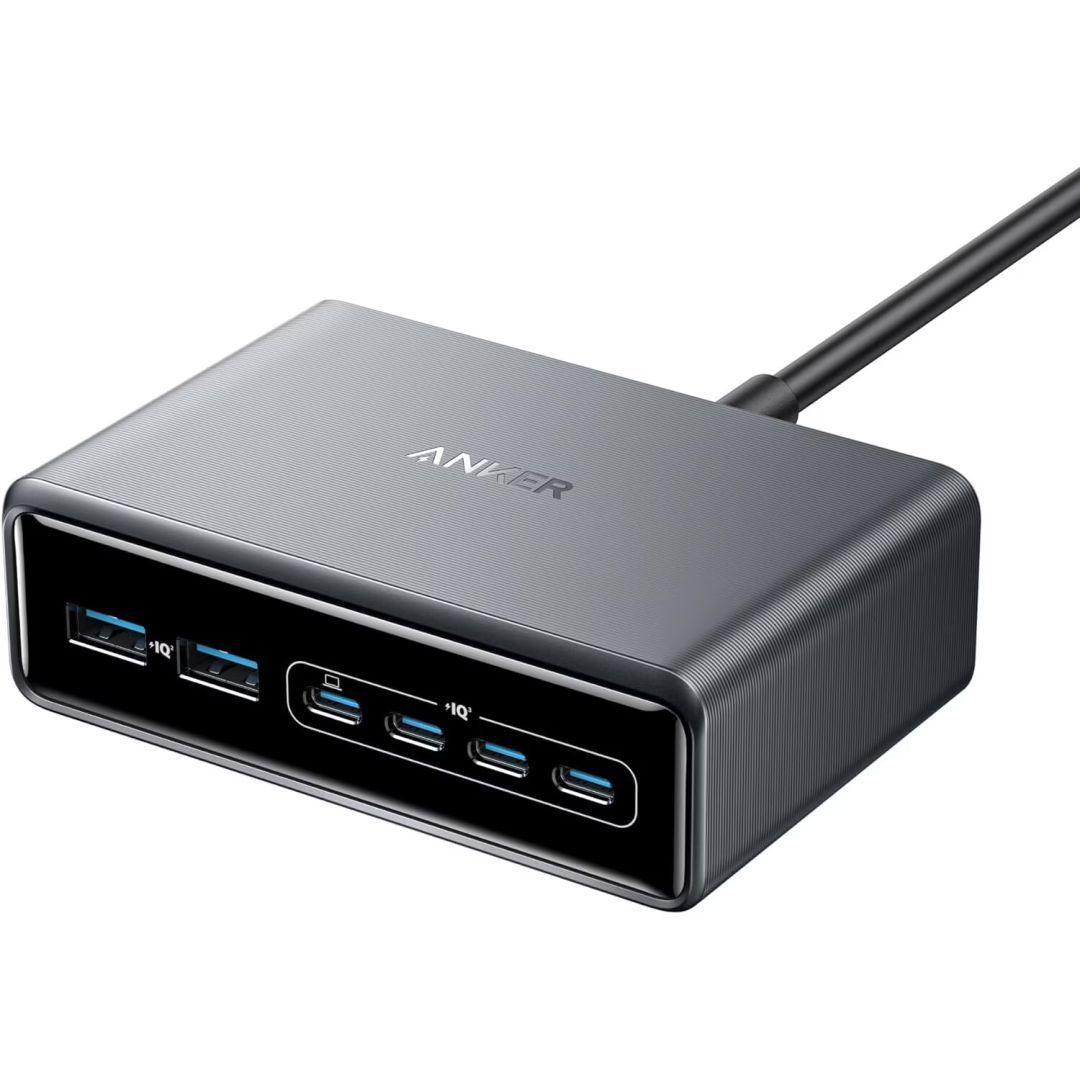ANKER Prime Charger 200W Desktop GaN Black ANKER Prime Charger 200W Desktop GaN Black