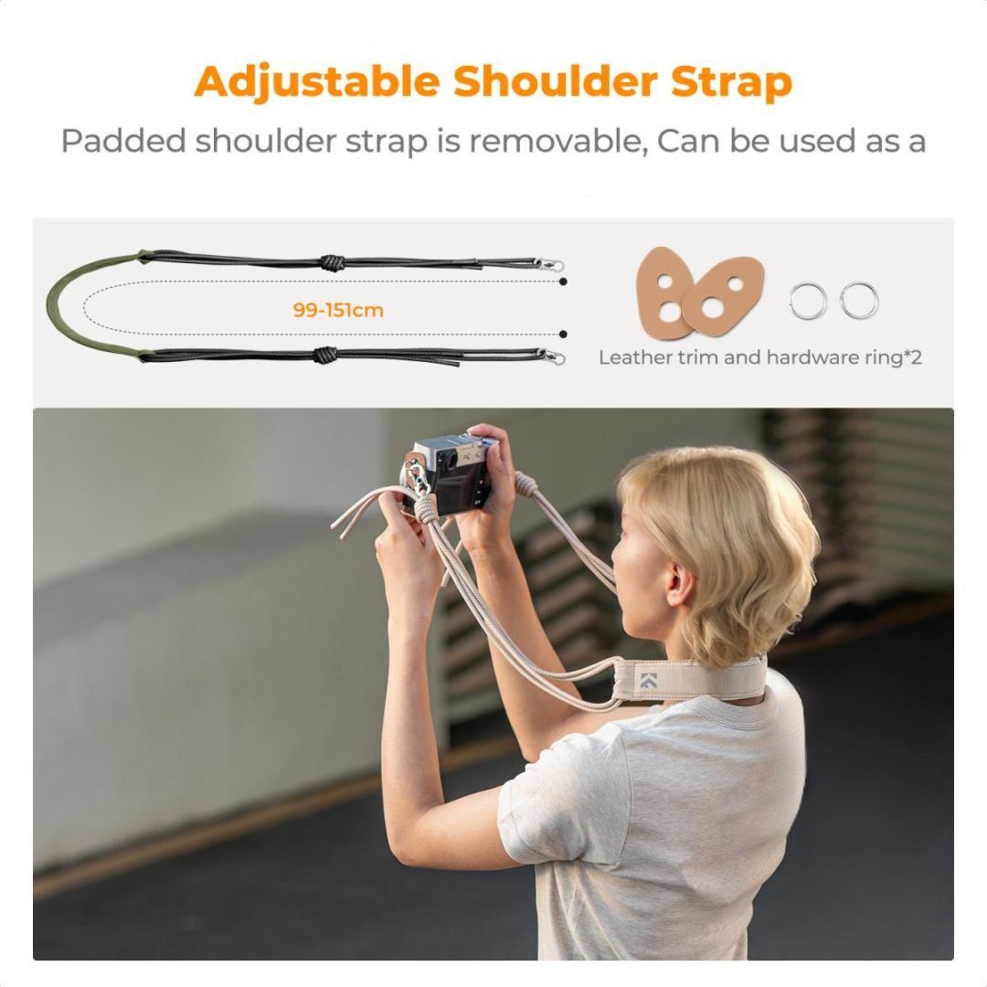 K&F Concept Camera Sling Small camera bag 5L Green K&F Concept Camera Sling Small camera bag 5L Green