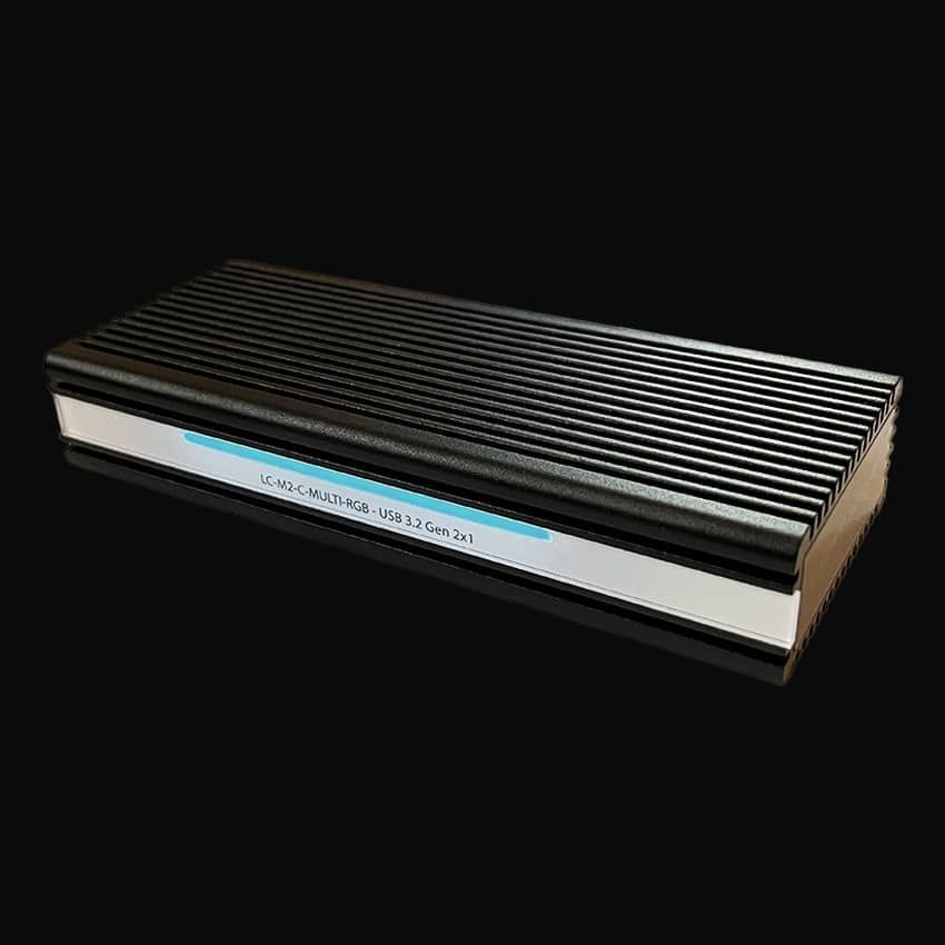 LC Power LC-M2-C-MULTI-RGB External M.2 SSD enclosures