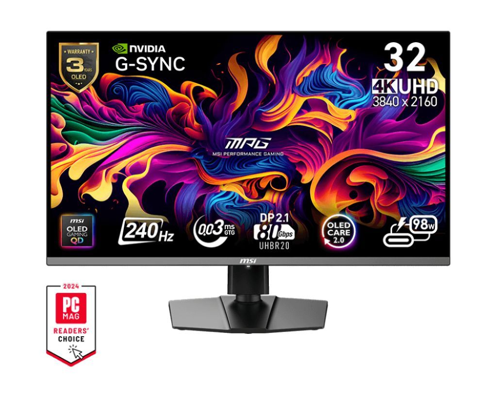 Msi 31,5" MPG 322URX QD-OLED Msi 31,5" MPG 322URX QD-OLED