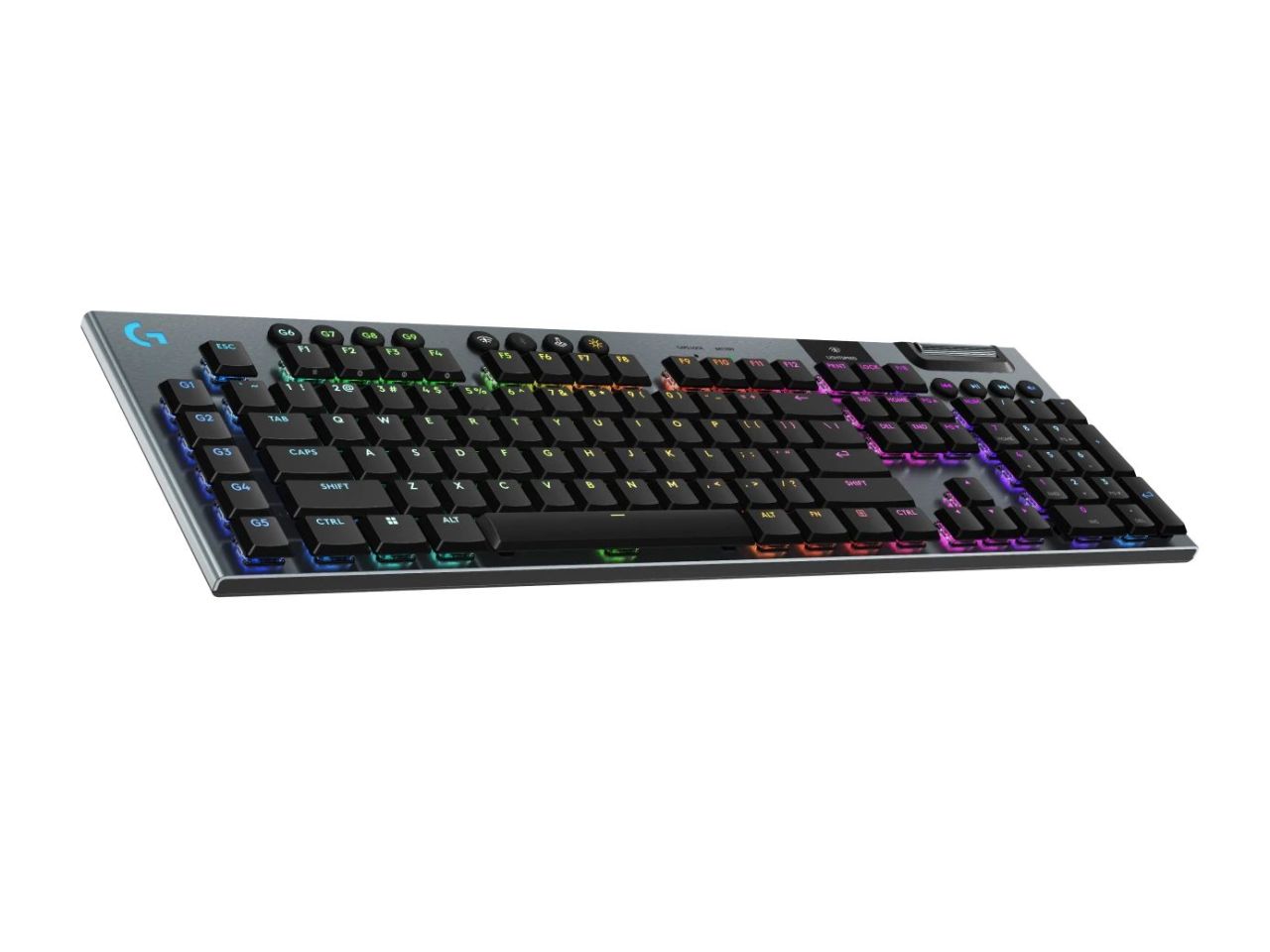 Logitech G915 X LIGHTSPEED Gaming Wireless Bluetooth RGB GL Clicky Keyboard Black US Logitech G915 X LIGHTSPEED Gaming Wireless Bluetooth RGB GL Clicky Keyboard Black US