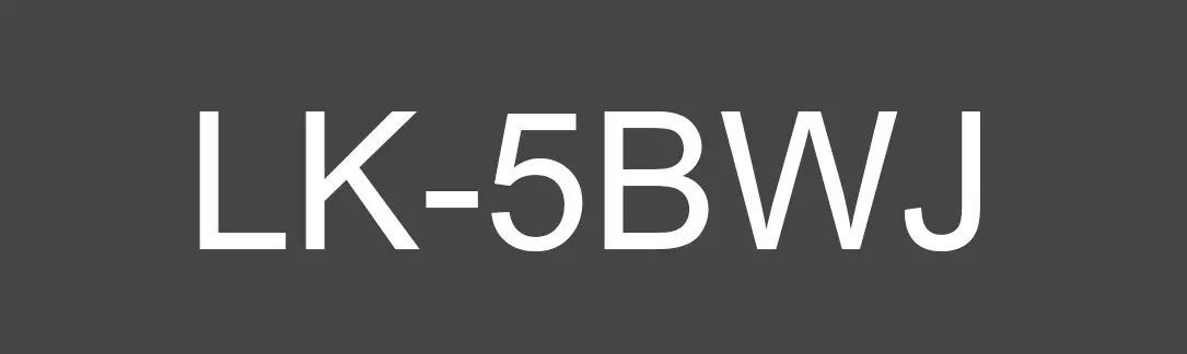 Epson LK-5BWJ címkeszalag (18mm) White on Matte Black - 8m Epson LK-5BWJ címkeszalag (18mm) White on Matte Black - 8m
