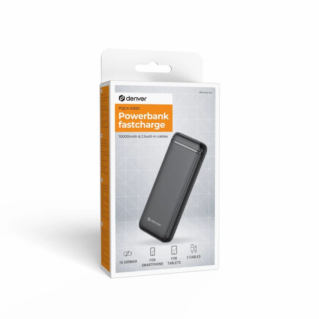 Denver PQCA-10320 10000mAh PowerBank Black