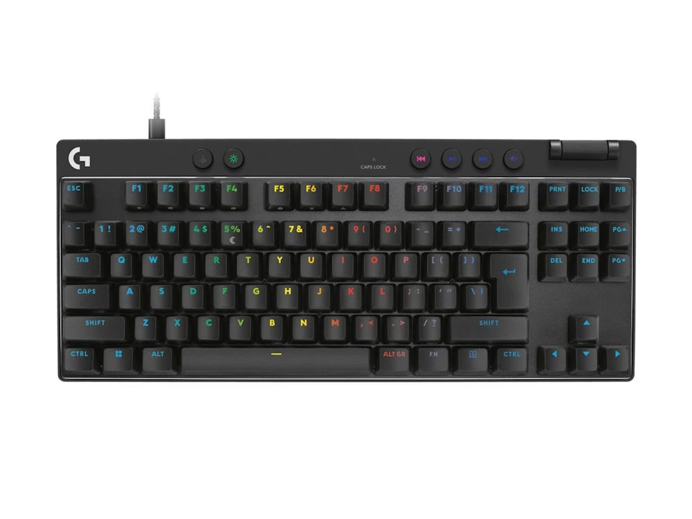 Logitech G Pro X TKL Rapid Gaming Keyboard Black US Logitech G Pro X TKL Rapid Gaming Keyboard Black US
