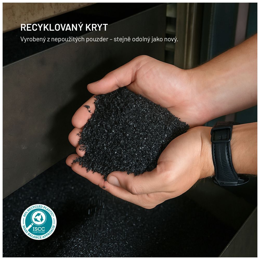 FIXED újrahasznosított anyagból készült TPU hátlap Apple iPhone 15 készülékhez, rózsaszín