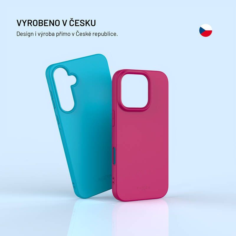 FIXED újrahasznosított anyagból készült TPU hátlap Apple iPhone 13 készülékhez, szürke