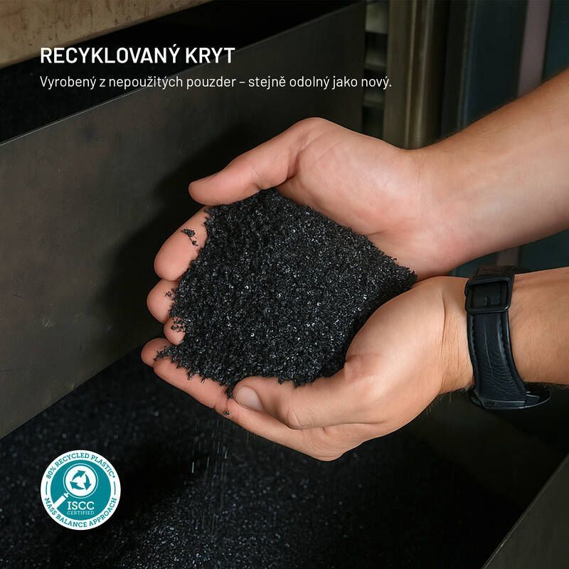 FIXED újrahasznosított anyagból készült TPU hátlap Apple iPhone 13 készülékhez, szürke