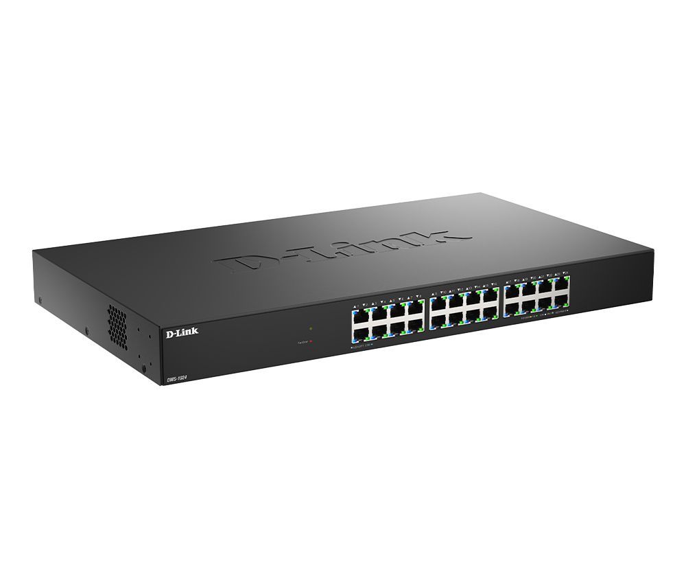 D-Link DMS-1024 24-Port 2.5G Multi-Gigabit Unmanaged Switch D-Link DMS-1024 24-Port 2.5G Multi-Gigabit Unmanaged Switch