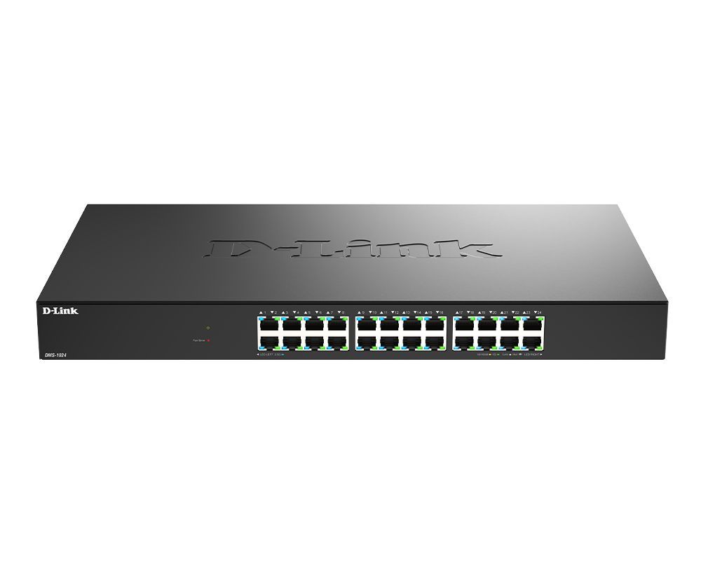 D-Link DMS-1024 24-Port 2.5G Multi-Gigabit Unmanaged Switch D-Link DMS-1024 24-Port 2.5G Multi-Gigabit Unmanaged Switch