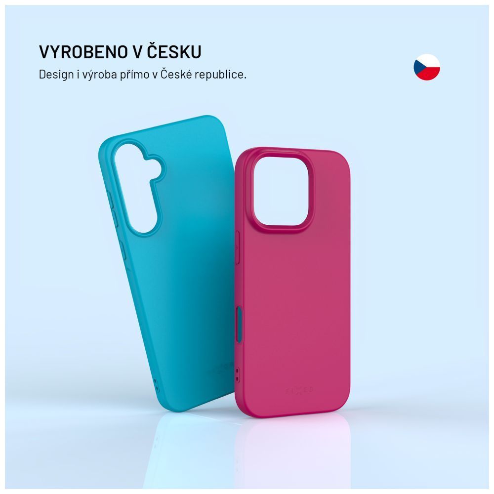 FIXED újrahasznosított anyagból készült TPU hátlap Apple iPhone 16 Pro készülékhez, rózsaszín