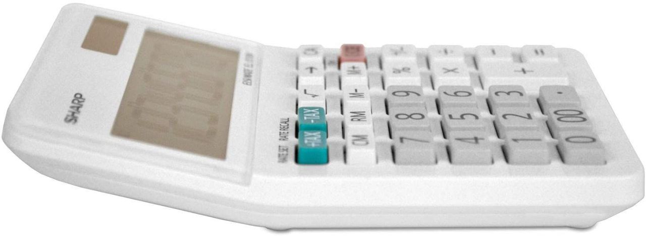 Sharp EL-310AN Asztali számológép White Sharp EL-310AN Asztali számológép White
