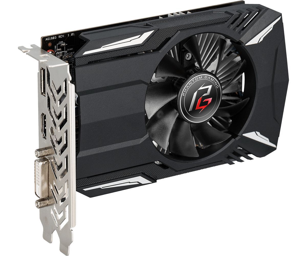 ASRock Radeon RX550 4G Phantom Gaming ASRock Radeon RX550 4G Phantom Gaming