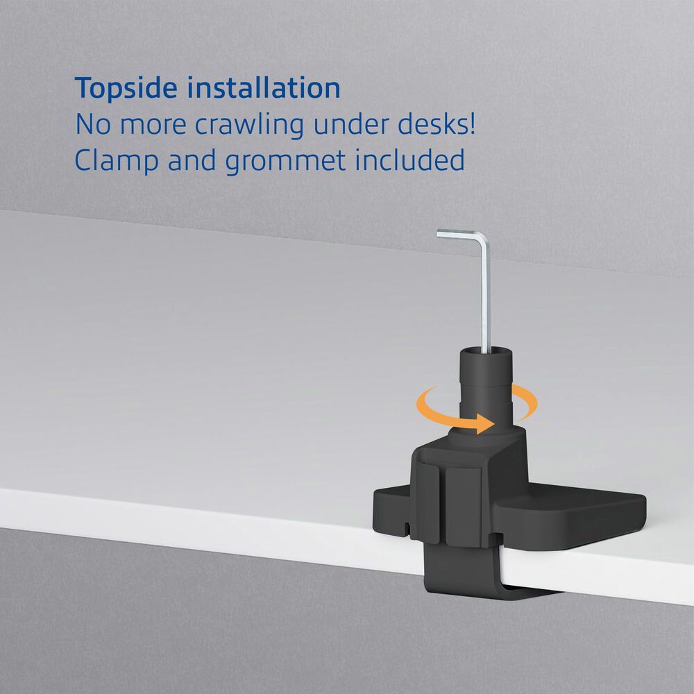 ACT AC8343 Dual Monitor Arm Office Premium with Gas Spring Pole Mounted ACT AC8343 Dual Monitor Arm Office Premium with Gas Spring Pole Mounted