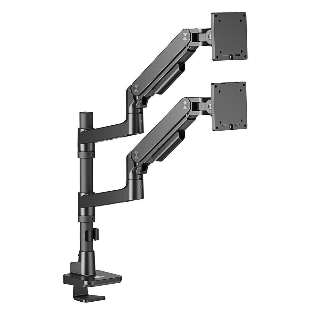 ACT AC8343 Dual Monitor Arm Office Premium with Gas Spring Pole Mounted ACT AC8343 Dual Monitor Arm Office Premium with Gas Spring Pole Mounted