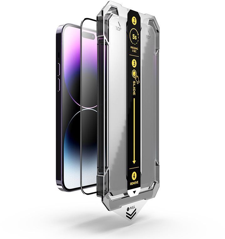 Mobile Origin Screen Guard iPhone 14/13 Pro/16e with easy application