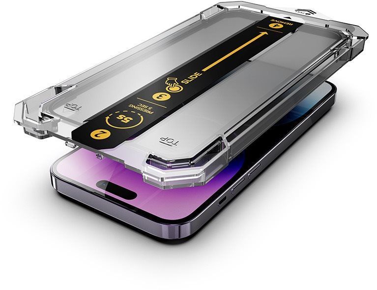 Mobile Origin Screen Guard iPhone 14/13 Pro/16e with easy application