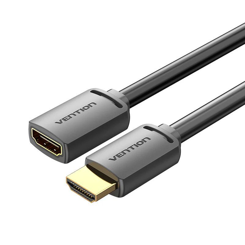 Vention HDMI-A Male to HDMI-A Female 4K HD Cable 3m Black Vention HDMI-A Male to HDMI-A Female 4K HD Cable 3m Black
