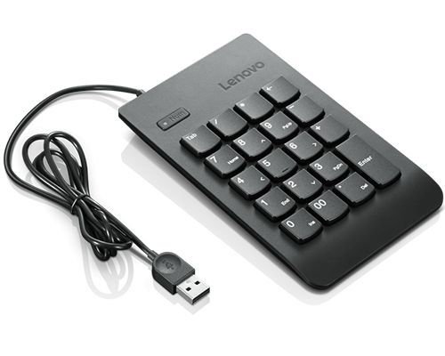 Lenovo USB Numeric Keypad Gen II Black Lenovo USB Numeric Keypad Gen II Black