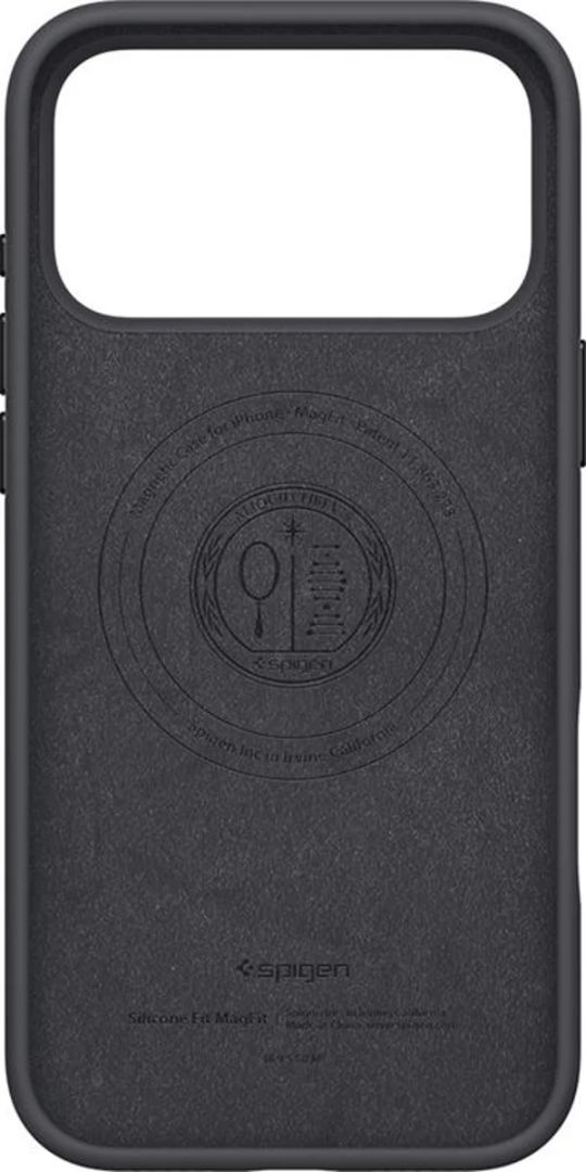 Spigen Silicone Fit MagSafe case for iPhone 17 Pro Black Spigen Silicone Fit MagSafe case for iPhone 17 Pro Black