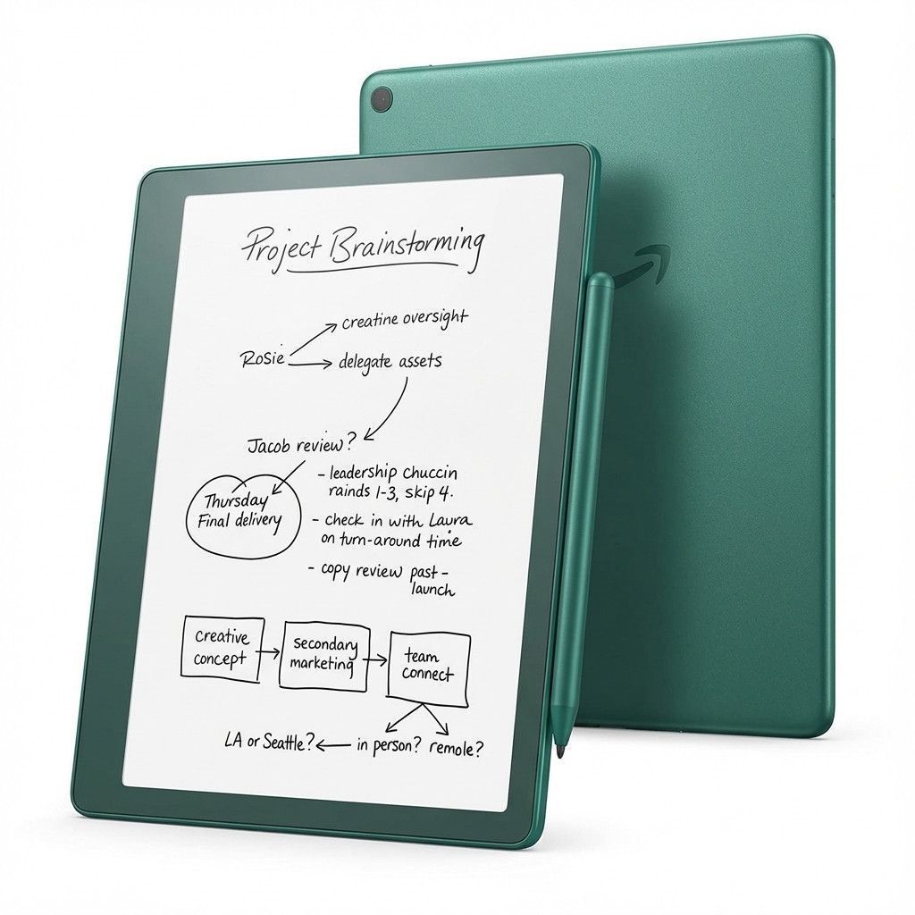 Amazon Kindle Scribe (2024) 10,2" E-book olvasó 64GB Green (Reklám mentes) Amazon Kindle Scribe (2024) 10,2" E-book olvasó 64GB Green (Reklám mentes)
