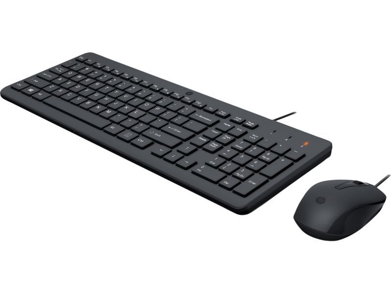 HP 150 Wired Mouse and Keyboard Black HU HP 150 Wired Mouse and Keyboard Black HU