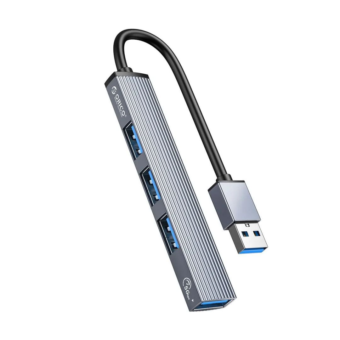 Orico 4-portos USB3.0 HUB Silver