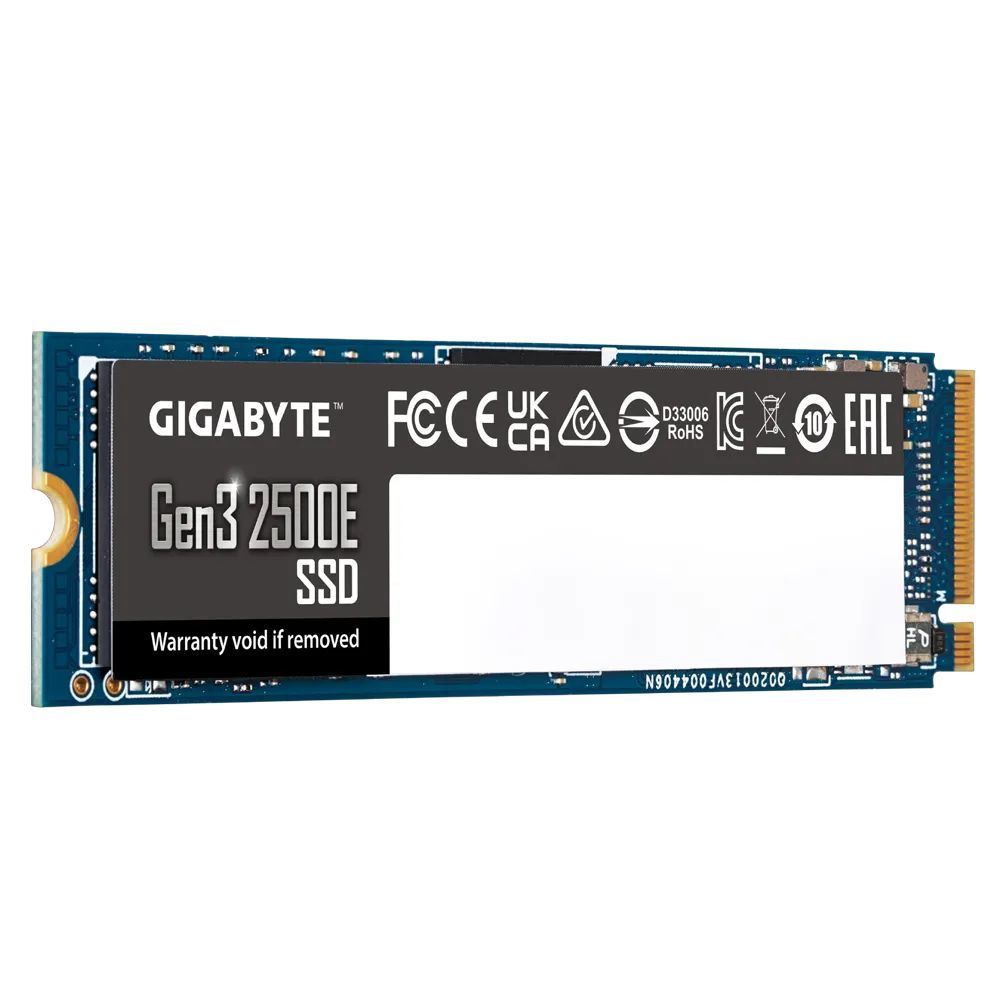 Gigabyte 1TB M.2 2280 NVME Gen3 2500E Gigabyte 1TB M.2 2280 NVME Gen3 2500E
