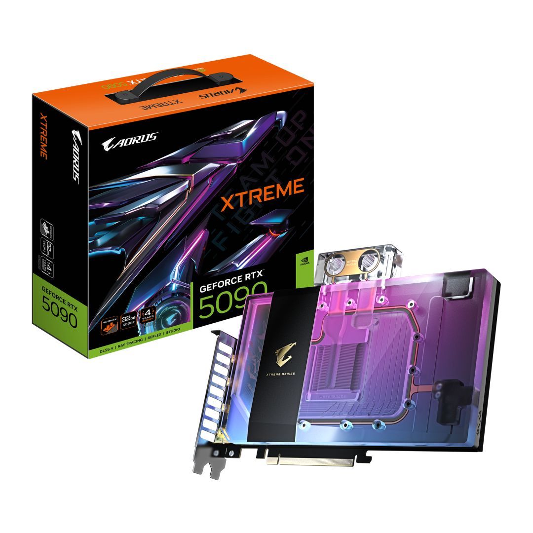 Gigabyte RTX5090 AORUS XTREME WATERFORCE WB 32G