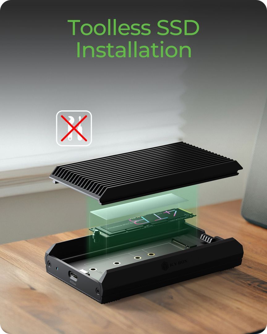 Raidsonic Icy Box IB-1920M-C42 M.2 NVMe Enclosure