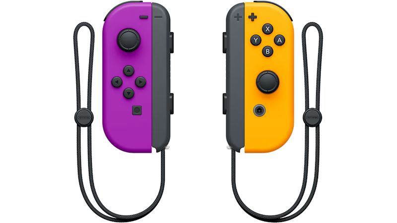 Nintendo Joy-Con 2-Pack Neon Lila/Neon Orange Nintendo Joy-Con 2-Pack Neon Lila/Neon Orange