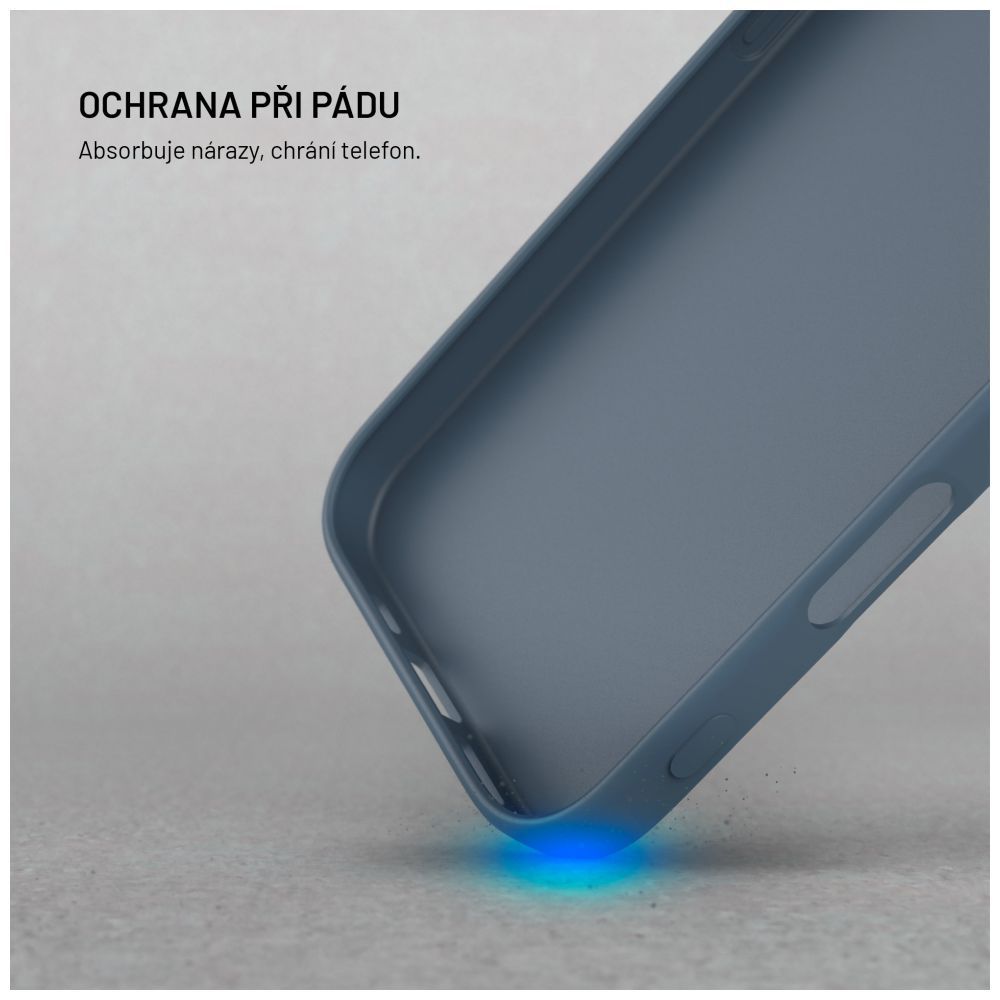 FIXED újrahasznosított TPU hátlap Samsung Galaxy A56 5G készülékhez, kék