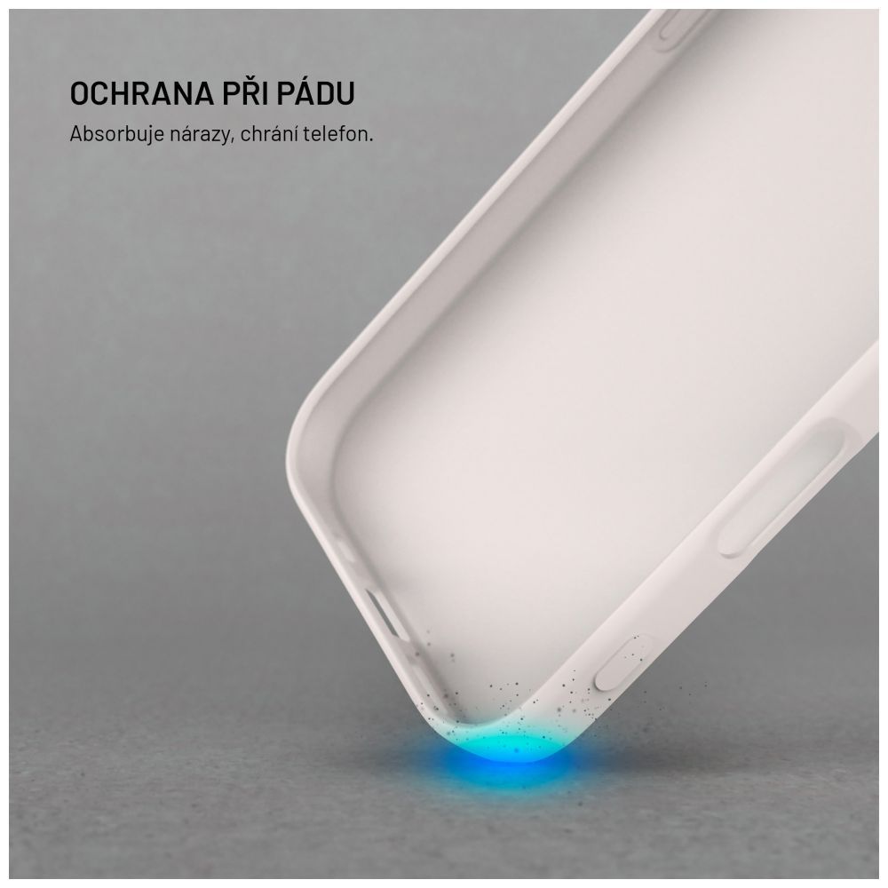 FIXED újrahasznosított TPU hátlap Samsung Galaxy A56 5G készülékhez, szürke