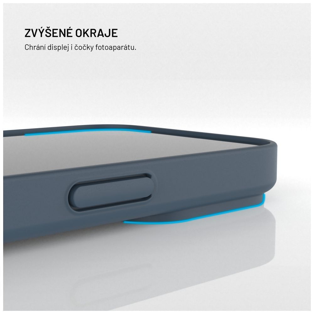 FIXED újrahasznosított TPU hátlap Apple iPhone 16 készülékhez, kék