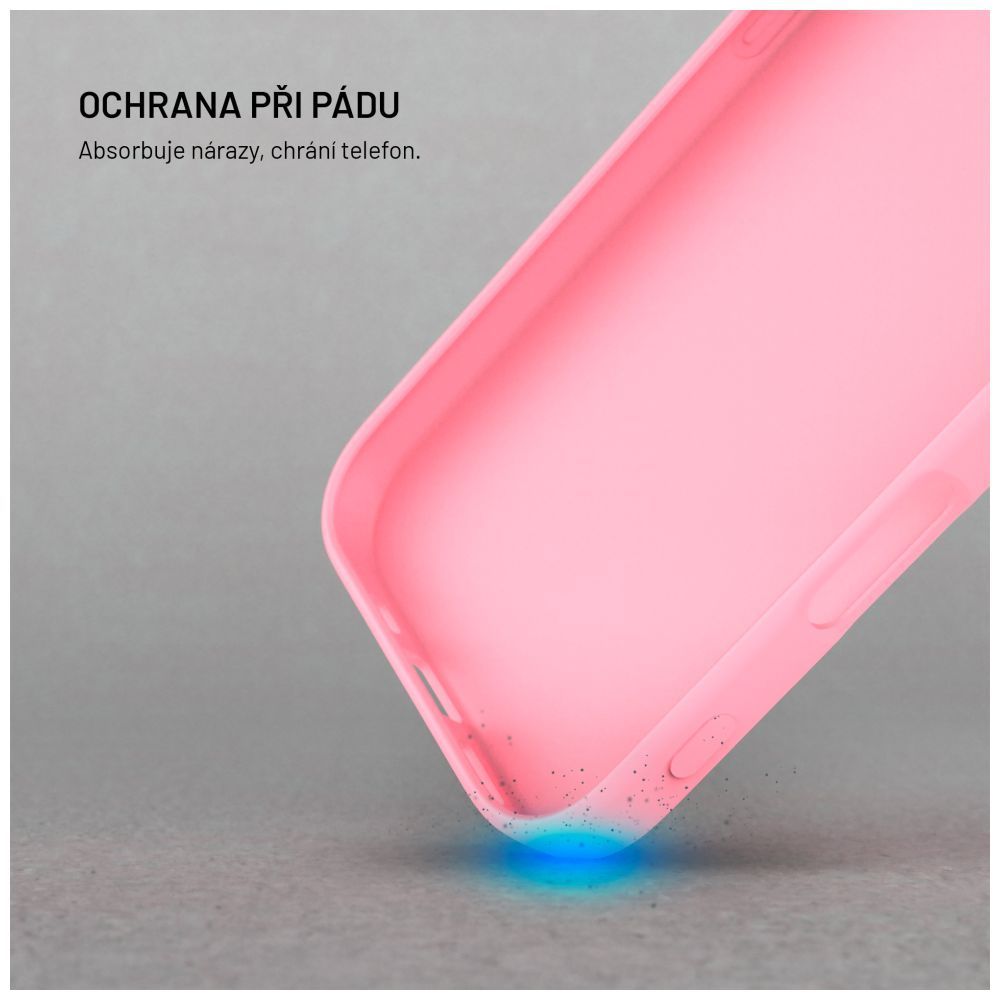 FIXED újrahasznosított TPU hátlap Apple iPhone 16 készülékhez, rózsaszín FIXED újrahasznosított TPU hátlap Apple iPhone 16 készülékhez, rózsaszín